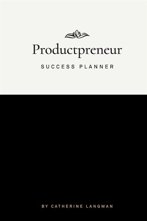 Productpreneur Success Planner (Hardcover)