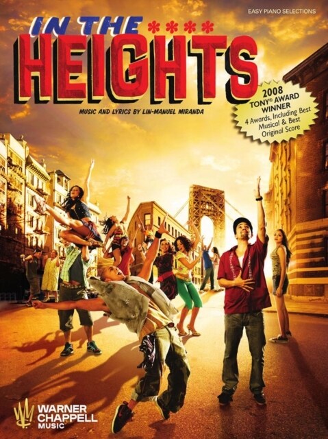 In the Heights: Easy Piano Selections with Lyrics (Paperback)
