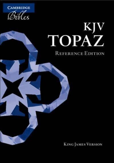 KJV Topaz Reference Edition, Brown Calf Split Leather, Kj674: Xr (Leather)