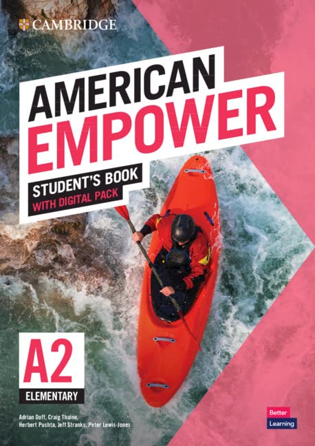 American Empower Elementary/A2 Students Book with Digital Pack (Paperback)