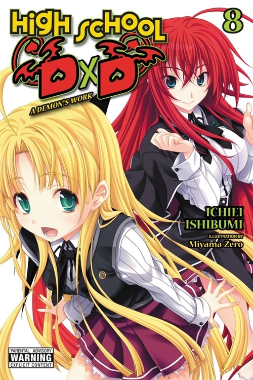 High School DxD, Vol. 8 (light novel) (Paperback)