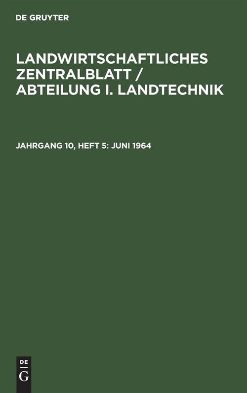 Juni 1964 (Hardcover, Reprint 2021)