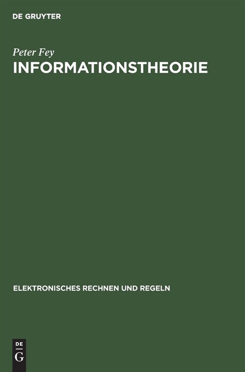 Informationstheorie (Hardcover, 2, 2. Auflage, Rep)