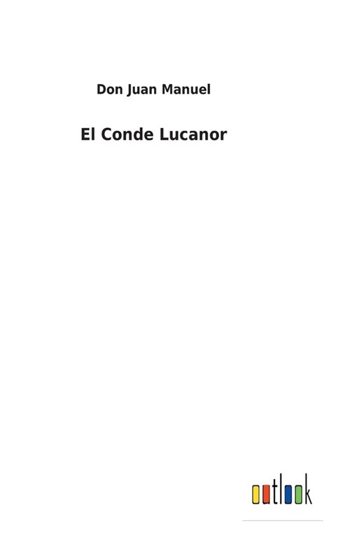 El Conde Lucanor (Hardcover)