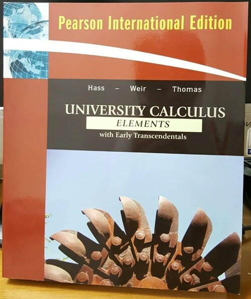 [중고] University Calculus : Elements with Early Transcendentals (Paperback, 1 International ed)