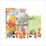Disney Winnie the Pooh My Busy Books (Board Book + 피규어 10개 + 플레이매트)