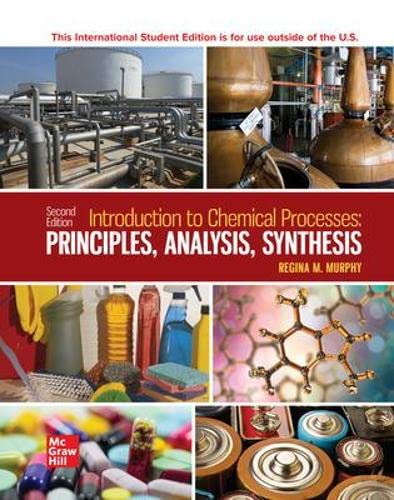 ISE Introduction to Chemical Processes: Principles, Analysis, Synthesis (Paperback, 2 ed)