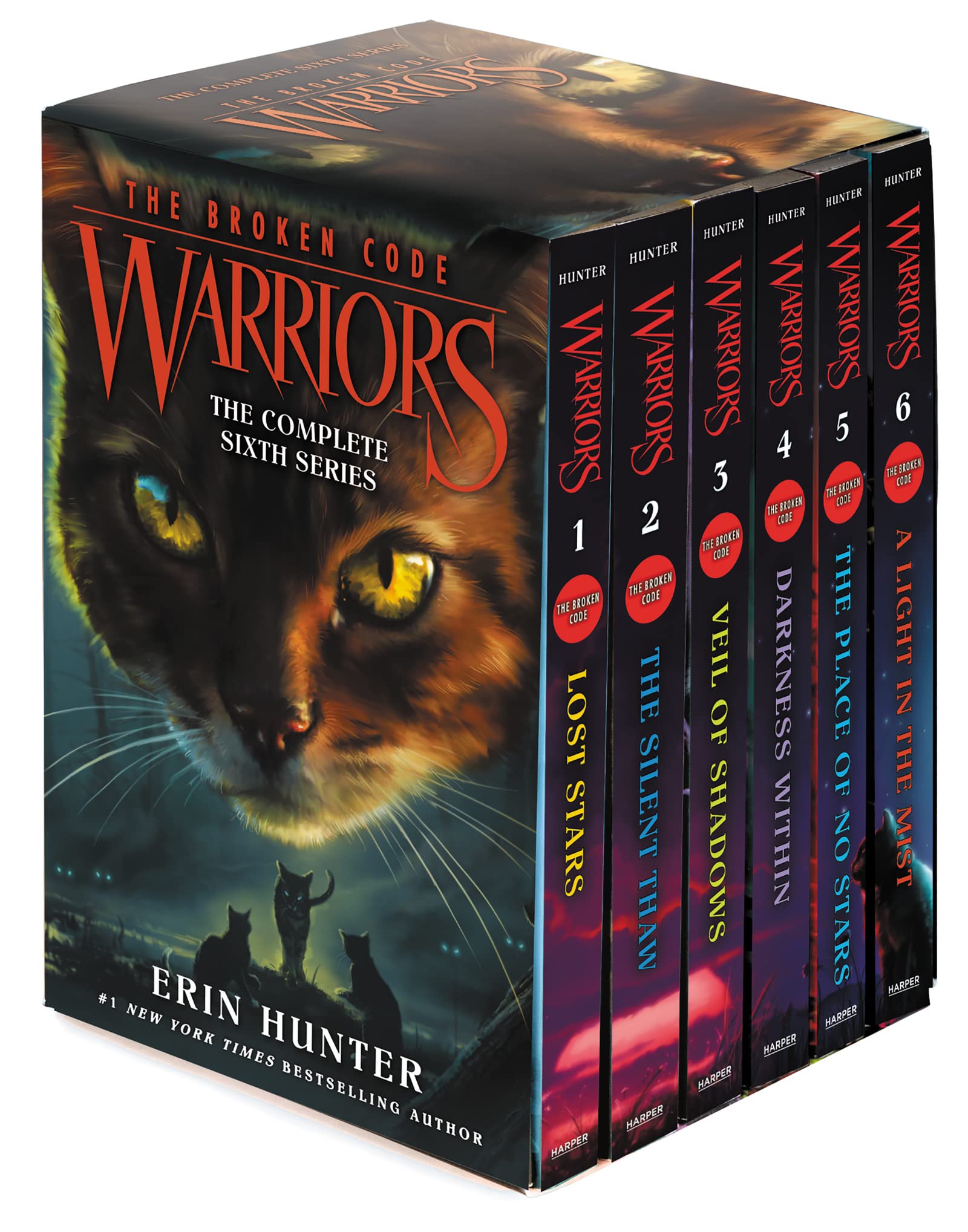 Warriors: The Broken Code Box Set: Volumes 1 to 6 (Paperback)