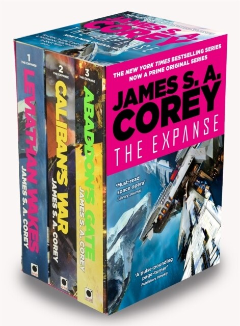 The Expanse Box Set Books 1-3 (Leviathan Wakes, Calibans War, Abaddons Gate) (Multiple-component retail product)
