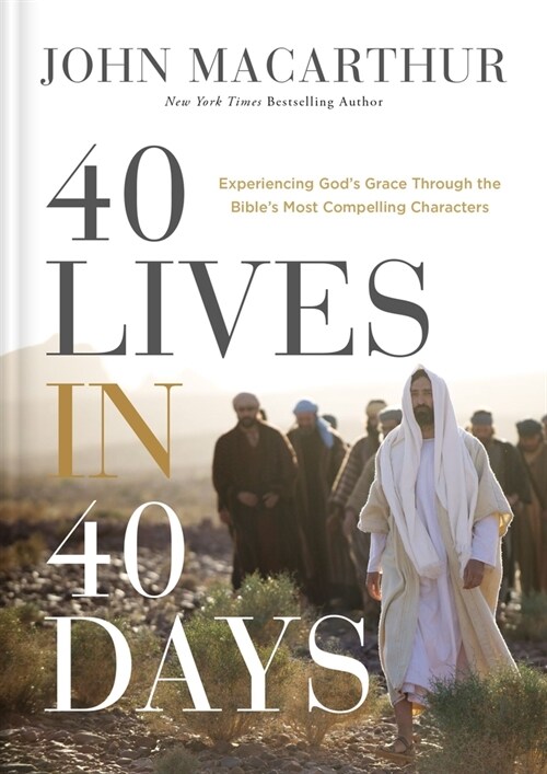 40 Lives in 40 Days: Experiencing Gods Grace Through the Bibles Most Compelling Characters (Hardcover)