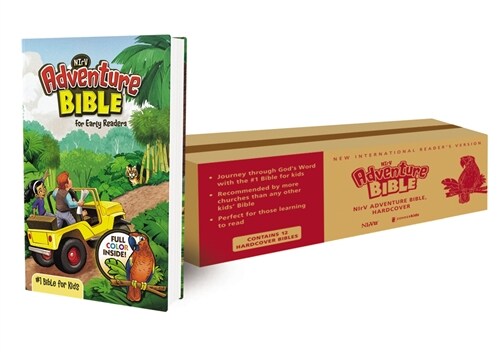 NIrV, Adventure Bible for Early Readers, Hardcover, Full Color, Case of 12 (Hardcover)