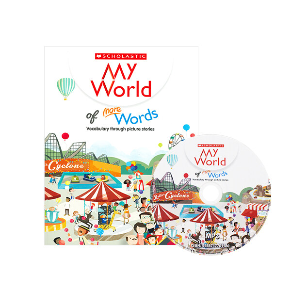 스콜라스틱 My World of More Words (Paperback + CD)
