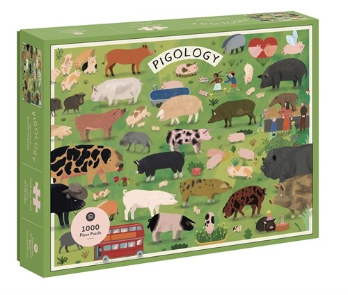 Pigology Puz: 1000 Piece Puzzle (Board Games)