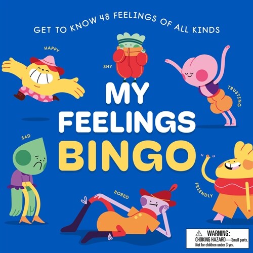 My Feelings Bingo: Get to Know 48 Feelings of All Kinds (Board Games)