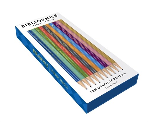 Bibliophile Literary Pencils (Paperback)