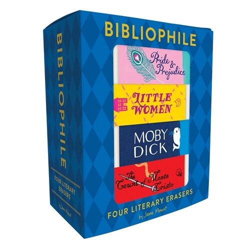 Bibliophile Literary Erasers (Paperback)