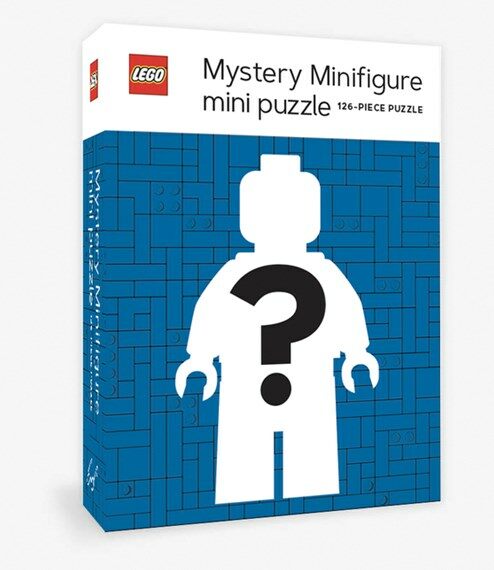 Lego Mystery Minifigure Mini Puzzle (Blue Edition2) (Puzzle)