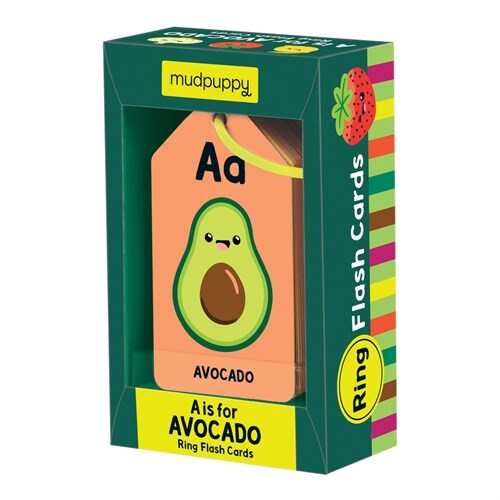 A is for Avocado Ring Flash Cards (Other)