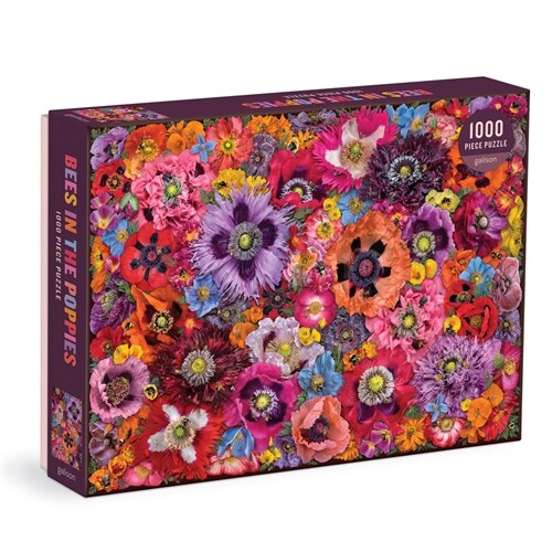 Bees in the Poppies 1000 Piece Puzzle (Other)