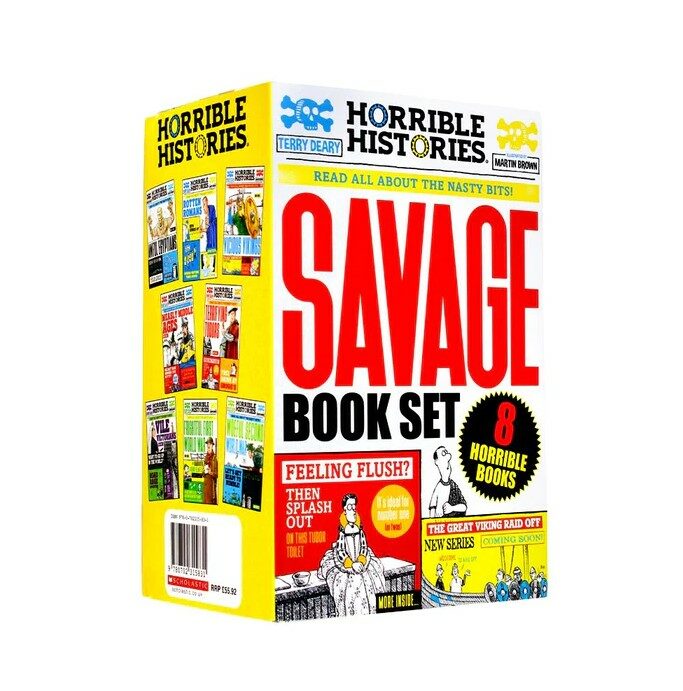 Horrible Histories 8 Book Box Set (Paperback 8권, 영국판)