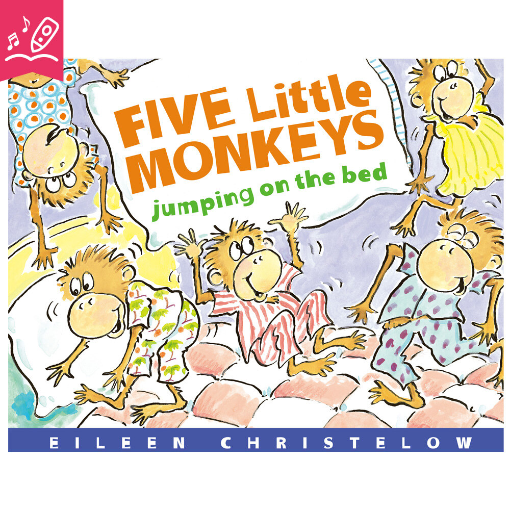 노부영 세이펜 Five Little Monkeys Jumping on the Bed (Paperback)