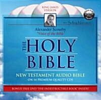 Scourby New Testament-KJV [With DVD] (Audio CD)