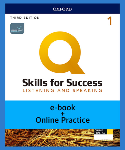 [eBook Code] Q Skills for Sucess Listening & Speaking 1 : Student Book (eBook Code, 3rd Edition  )