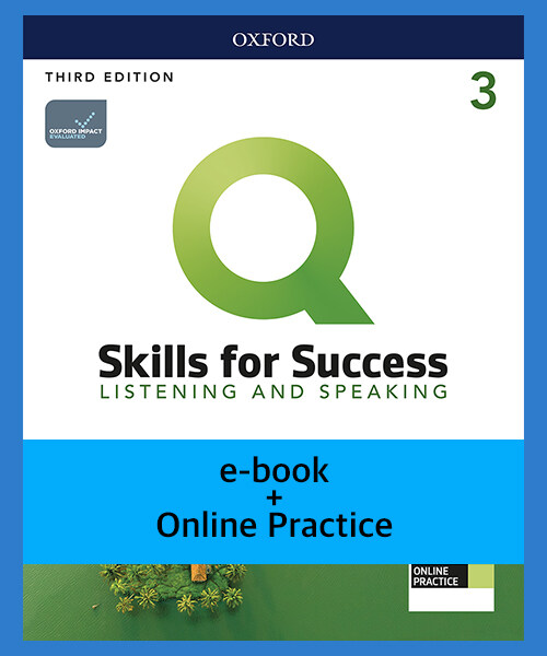 [eBook Code] Q Skills for Sucess Listening & Speaking 3 : Student Book (eBook Code, 3rd Edition)