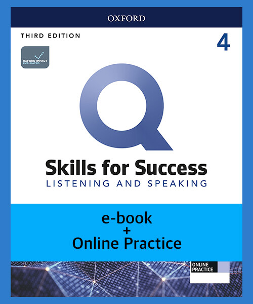 [eBook Code] Q Skills for Sucess Listening & Speaking 4 : Student Book (eBook Code, 3rd Edition)