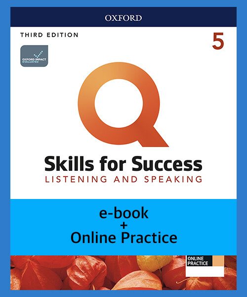 [eBook Code] Q Skills for Sucess Listening & Speaking 5 : Student Book (eBook Code, 3rd Edition)