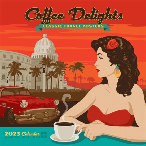 Coffee Delights 2023 Wall Calendar (Wall)