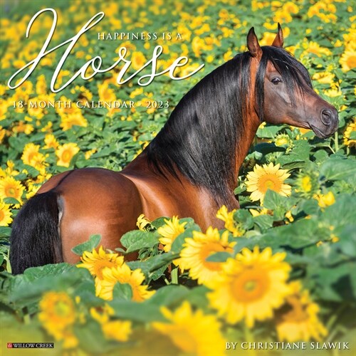 Happiness Is a Horse 2023 Wall Calendar (Wall)