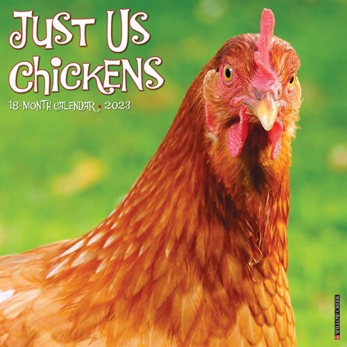 Just Us Chickens 2023 Wall Calendar (Wall)