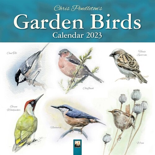 Chris Pendleton Garden Birds Wall Calendar 2023 (Art Calendar) (Calendar, New ed)