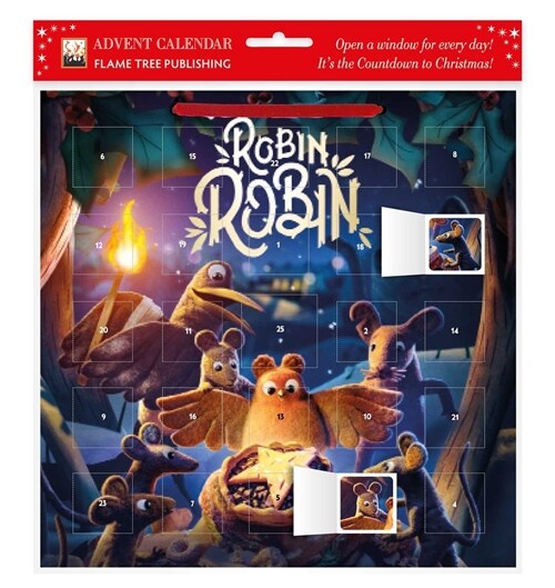 Aardman: Robin Robin Advent Calendar (with stickers) (Calendar, New ed)