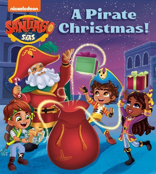 A Pirate Christmas! (Santiago of the Seas) (Board Books)