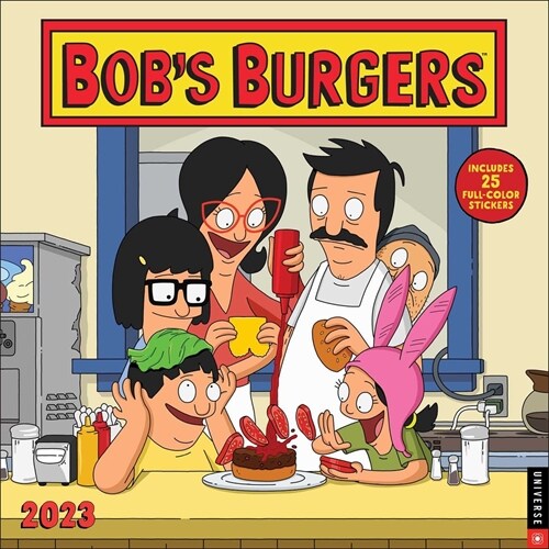 Bobs Burgers 2023 Wall Calendar (Wall)