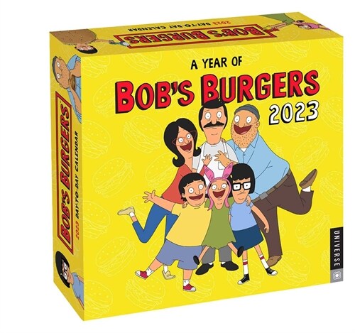 Bobs Burgers 2023 Day-To-Day Calendar (Daily)