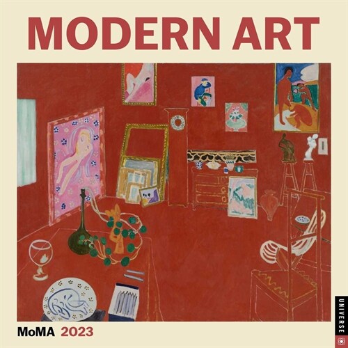 Modern Art 2023 Wall Calendar (Wall)