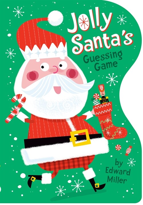 Jolly Santas Guessing Game (Board Books)