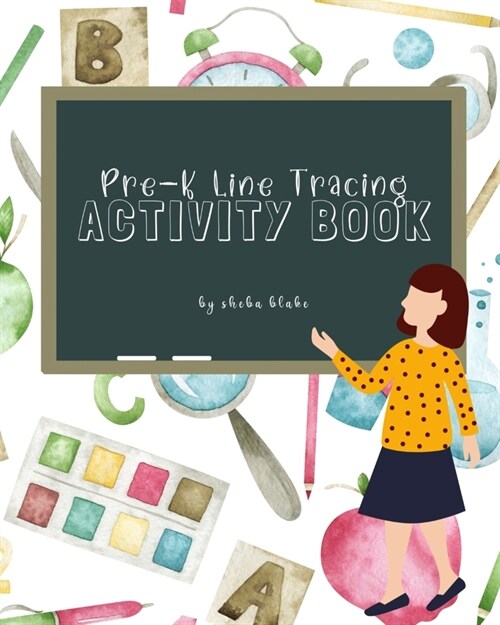 Pre-K Line Tracing Activity Book: Practice Writing for Preschool Ages 3-5 (Paperback)