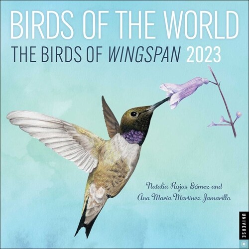 Birds of the World: The Birds of Wingspan 2023 Wall Calendar (Wall)