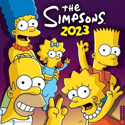 The Simpsons 2023 Wall Calendar (Wall)