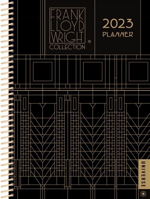 Frank Lloyd Wright 2023 Planner Calendar (Desk)