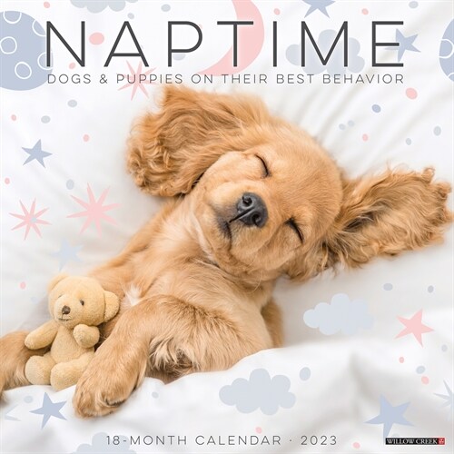 Naptime (Dogs & Puppies) 2023 Wall Calendar (Wall)