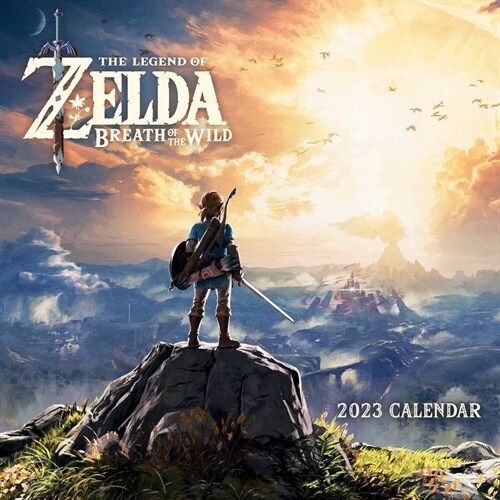 Legend of Zelda: Breath of the Wild 2023 Wall Calendar (Wall)