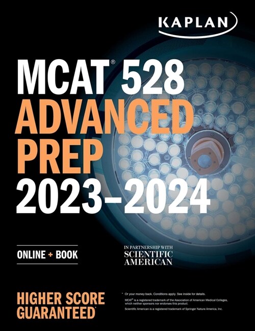 MCAT 528 Advanced Prep 2023-2024: Online + Book (Paperback)