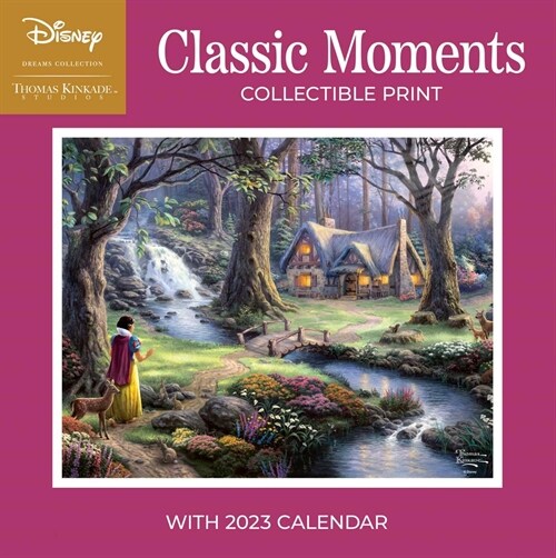 Disney Dreams Collection by Thomas Kinkade Studios: 2023 Collectible Print with: Classic Moments (Wall)