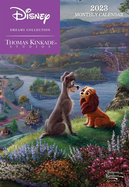 Disney Dreams Collection by Thomas Kinkade Studios: 12-Month 2023 Monthly Pocket (Desk)