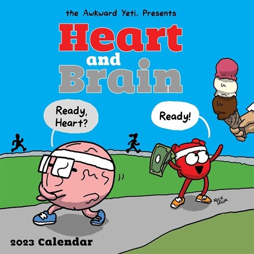 Heart and Brain 2023 Wall Calendar (Wall)